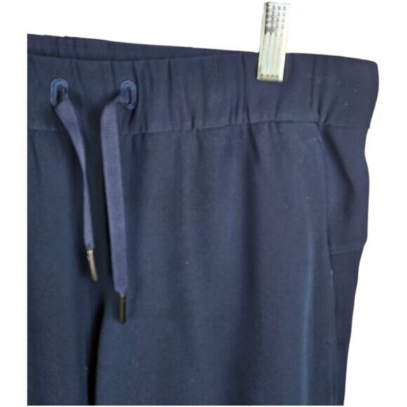 Lululemon On The Fly Jogger Women's Navy Blue Elastic waist cuffed hem size 6 - Picture 4 of 10